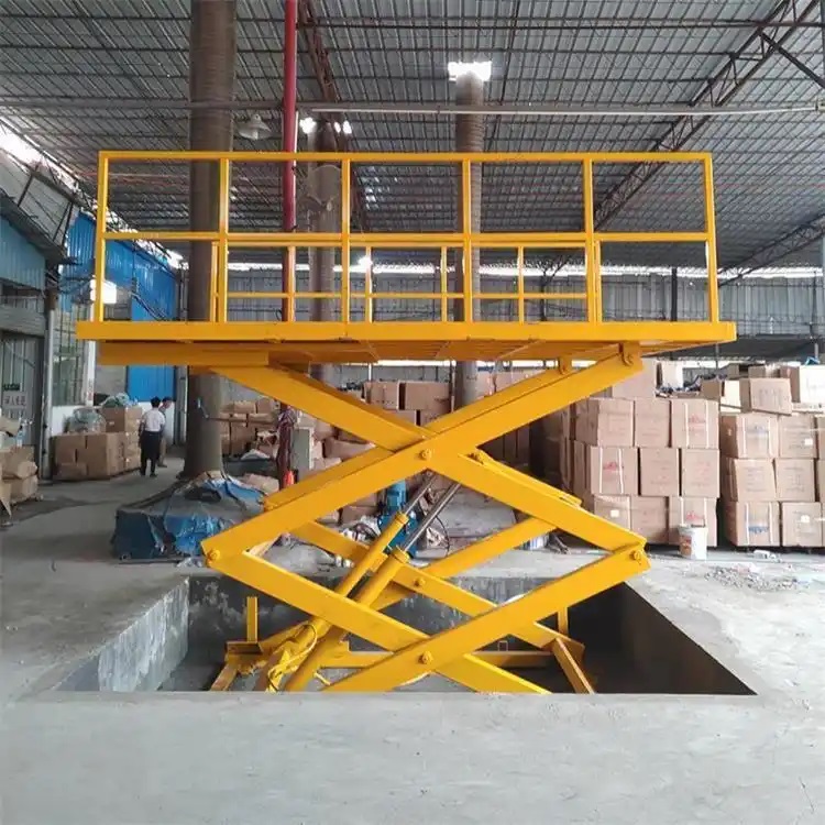 剪叉式升降平台